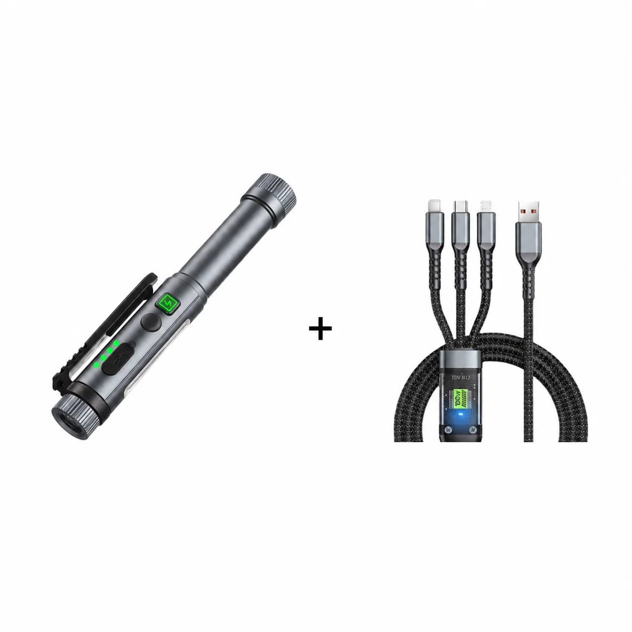 Pen-Shaped Magnetic LED Work Light with Rotating Head