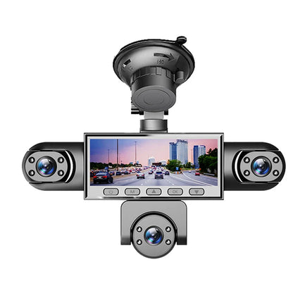 Purpose-Built HD 1080P Multi-Lens Dash Cam with Night Vision