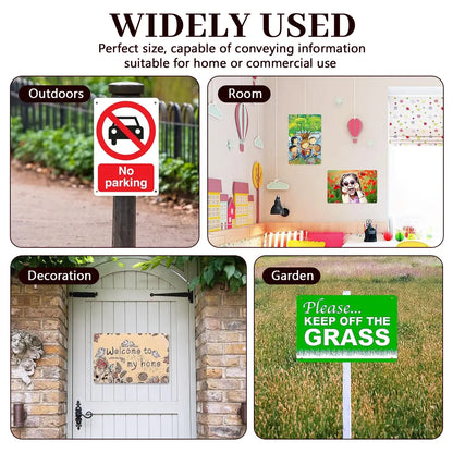 Purpose-Built My Happy Place Don't Ruin The Fun Metal Sign – 8x12