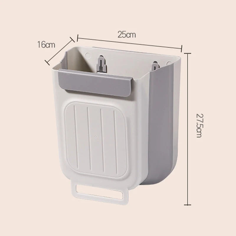 Practical Multipurpose Hanging Collapsible Trash Can for – Mzdljt1