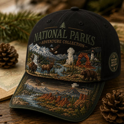 Vehicle-Ready National Park Adventure Cap – Carry the Outdoors