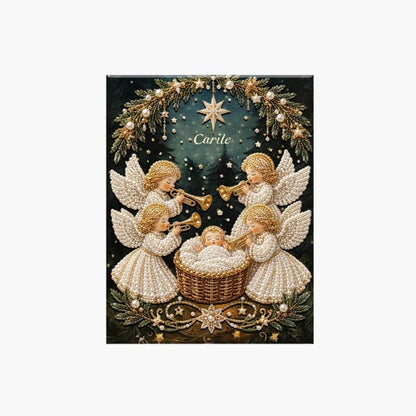 Hands-On Nativity Scene Diamond Painting Kit for Creative Play
