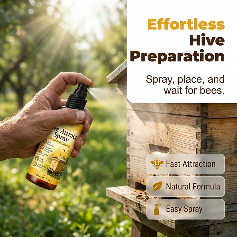 Purpose-Built Natural Outdoor Bee Attractant Spray for Everyday Use