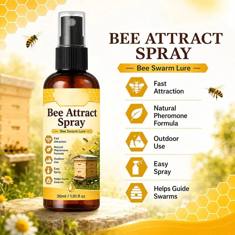 Purpose-Built Natural Outdoor Bee Attractant Spray for Everyday Use