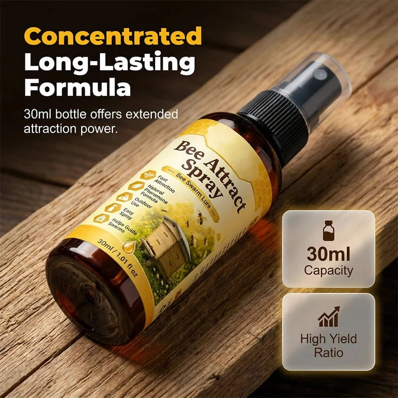 Purpose-Built Natural Outdoor Bee Attractant Spray for Everyday Use