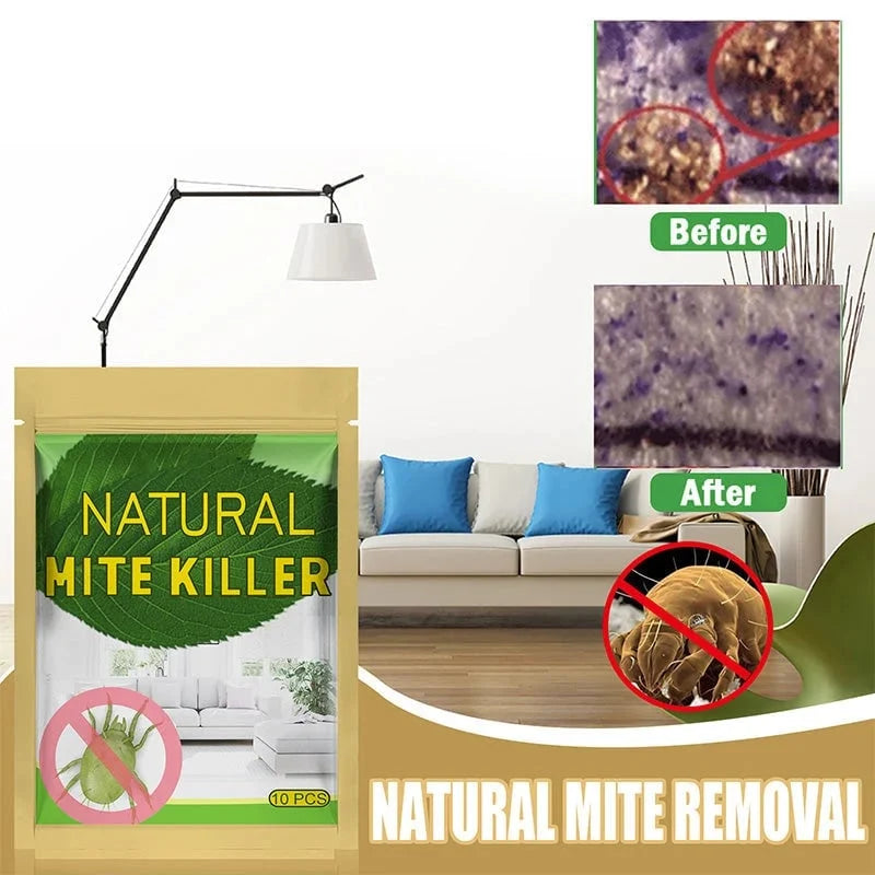 Space-Saving Natural Mite Control Sachet（Quantity-10 PCS /