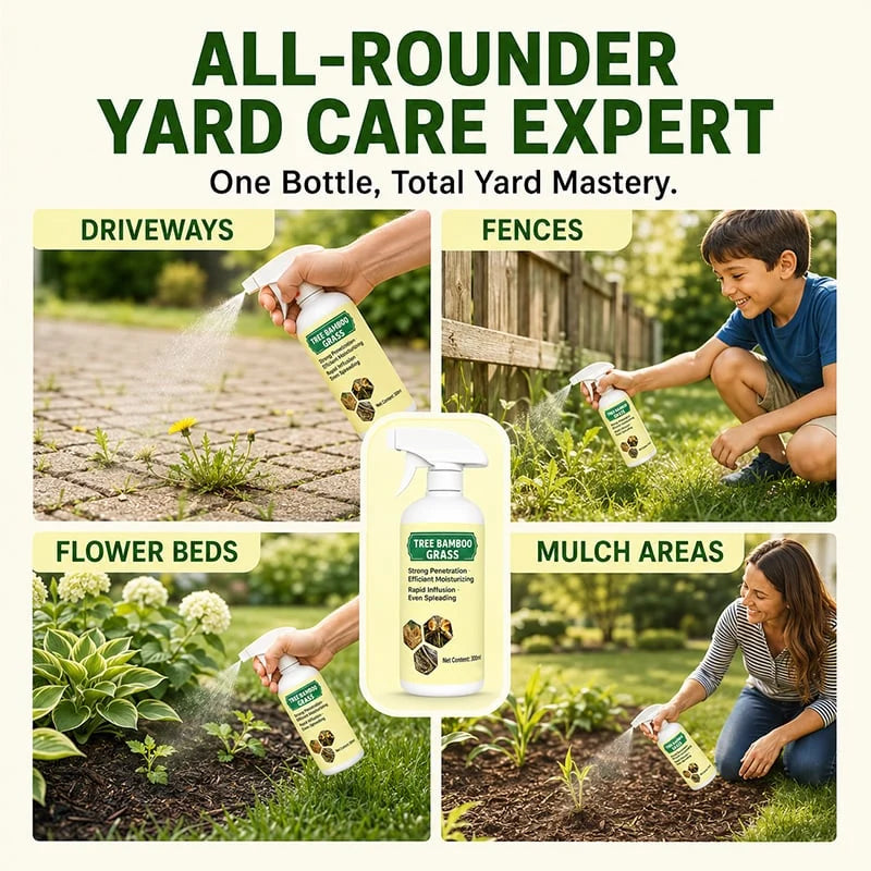 Purpose-Built Fast-Acting Natural Weed & Grass Killer