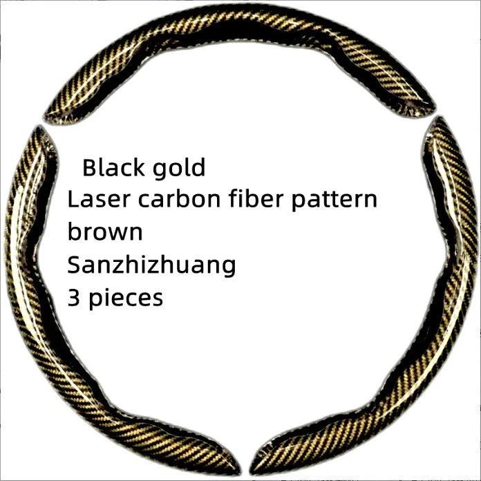 Vehicle-Ready Non-Slip Car Steering Wheel Cover for 15 Inch