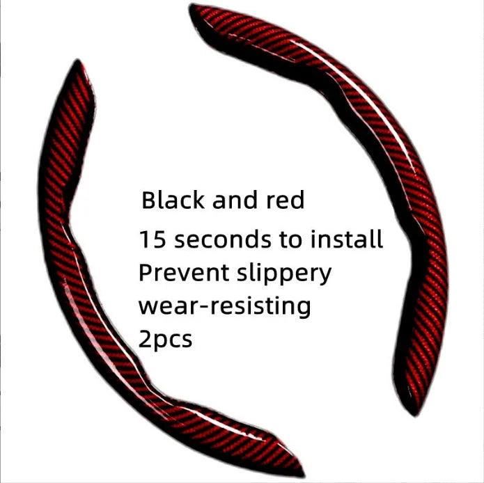 Vehicle-Ready Non-Slip Car Steering Wheel Cover for 15 Inch