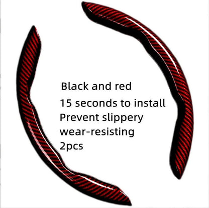 Vehicle-Ready Non-Slip Car Steering Wheel Cover for 15 Inch