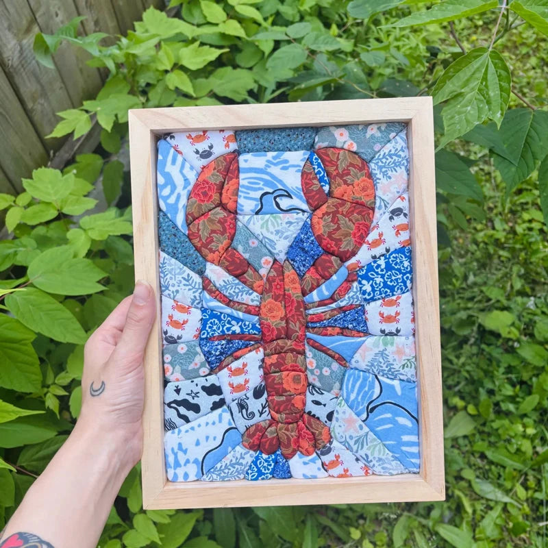 Hands-On No-Sew Kinusaiga Fabric Art Kit – DIY Fabric Tucking Wall