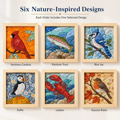 Hands-On No-Sew Kinusaiga Fabric Art Kit – DIY Fabric Tucking Wall