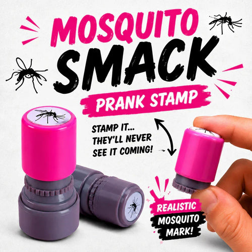 Hands-On Realistic Mosquito Prank Stamp Toy for Creative Play