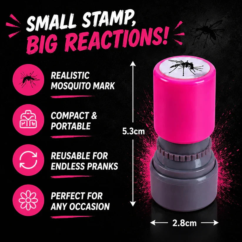 Hands-On Realistic Mosquito Prank Stamp Toy for Creative Play