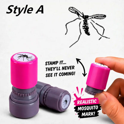 Hands-On Realistic Mosquito Prank Stamp Toy for Creative Play