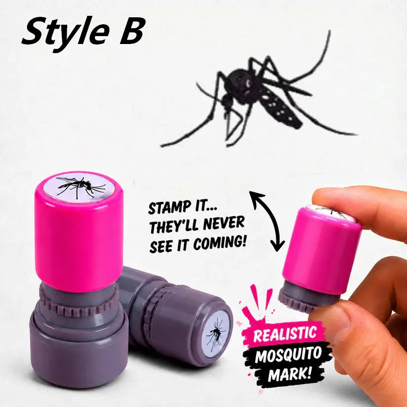 Hands-On Realistic Mosquito Prank Stamp Toy for Creative Play