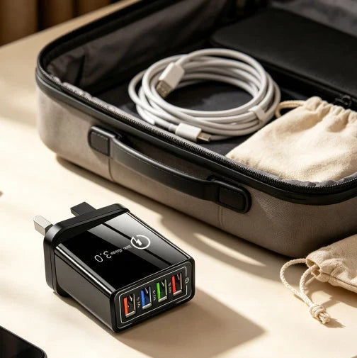 Purpose-Built One Charger. Four Devices. Zero Waiting for Everyday Use