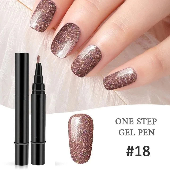 Decorative Tijdelijke actie: 1+1 gratis One Step Nagelgel Pen Gratis