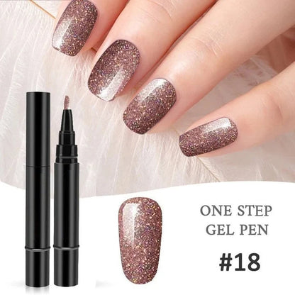Decorative Tijdelijke actie: 1+1 gratis One Step Nagelgel Pen Gratis