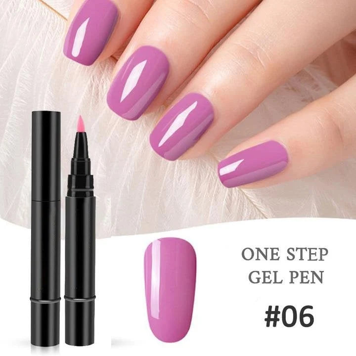 Decorative Tijdelijke actie: 1+1 gratis One Step Nagelgel Pen Gratis