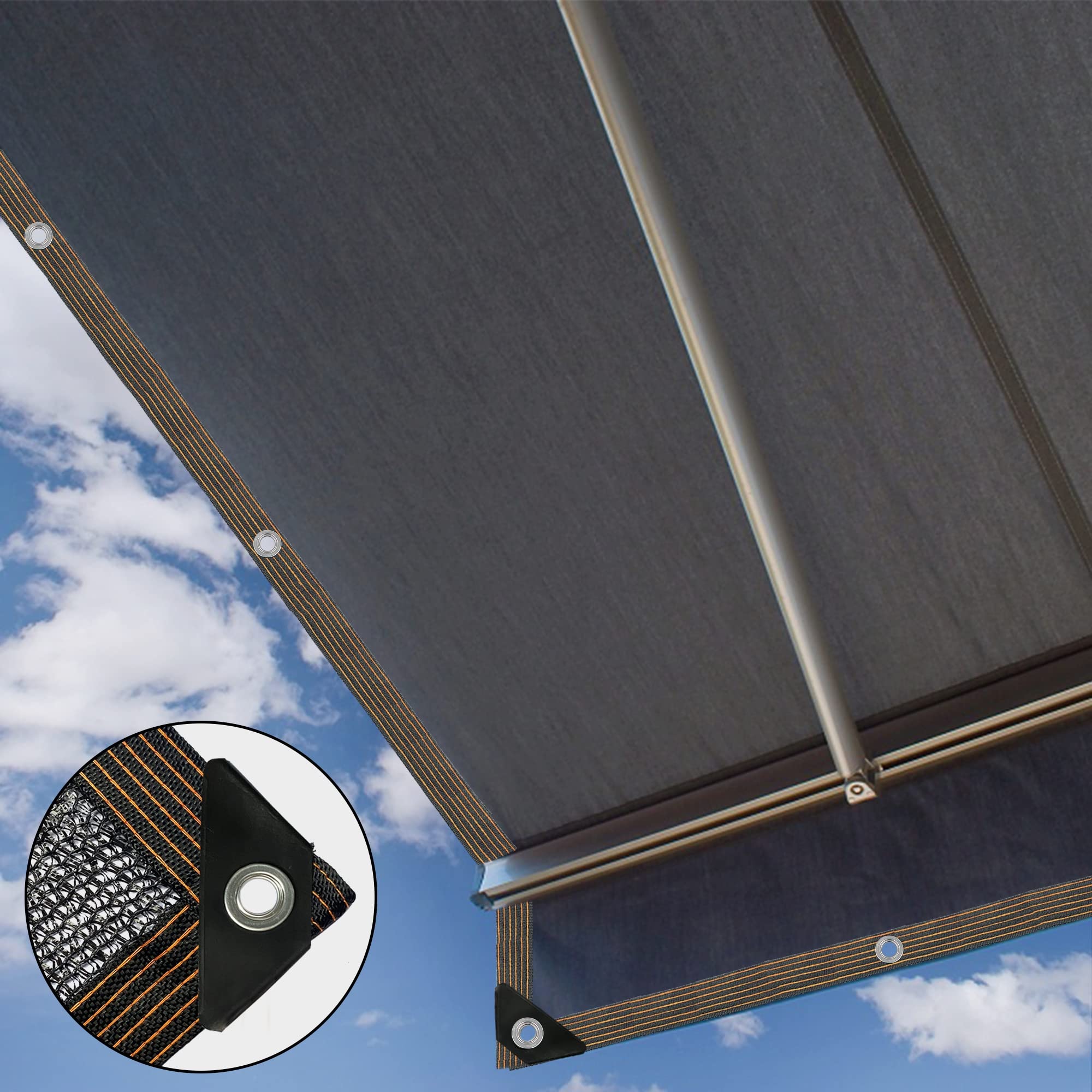 Outdoor-Ready Shade Cloth Net – UV – & Pergola for Garden Display