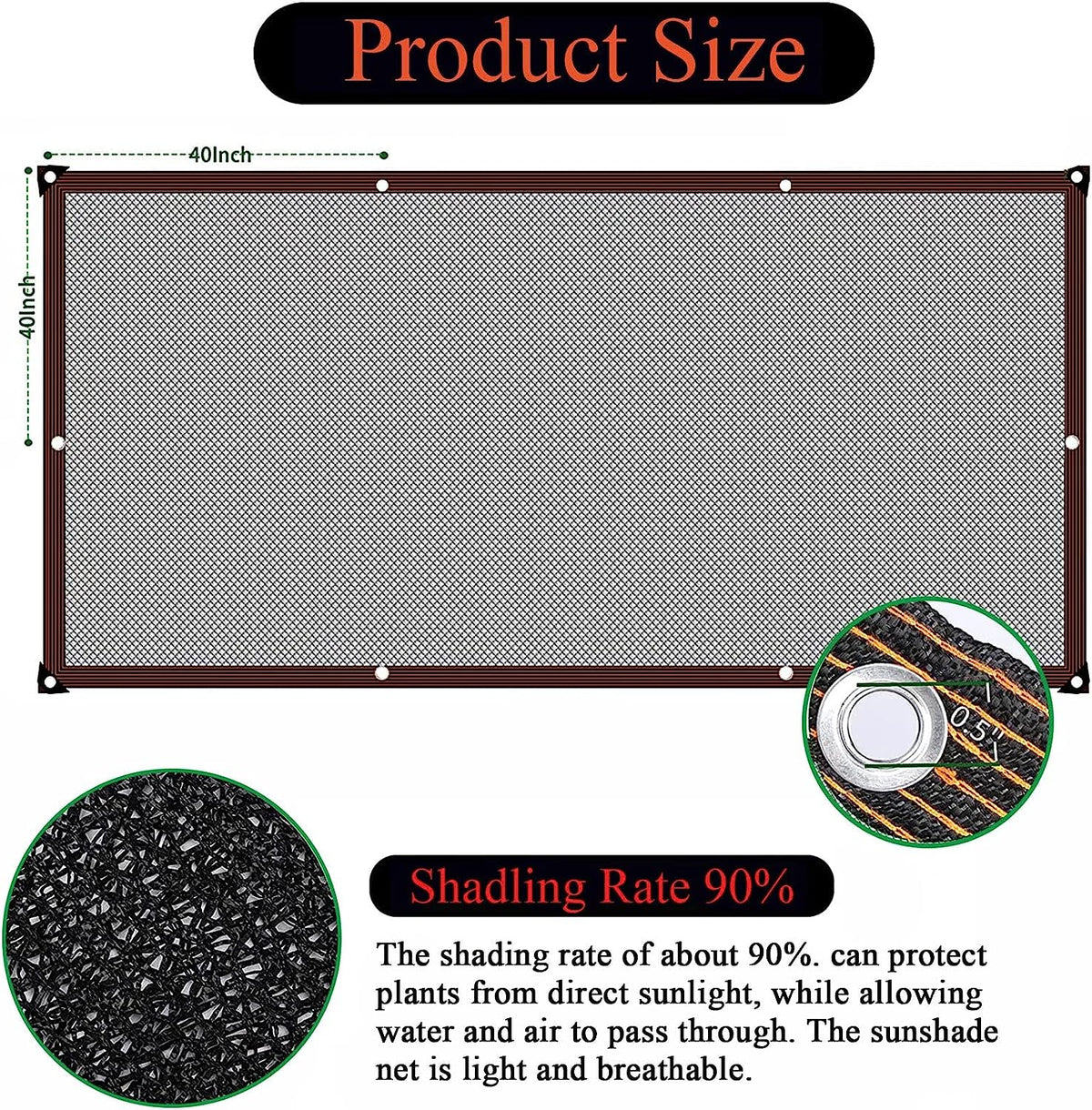 Outdoor-Ready Shade Cloth Net – UV – & Pergola for Garden Display