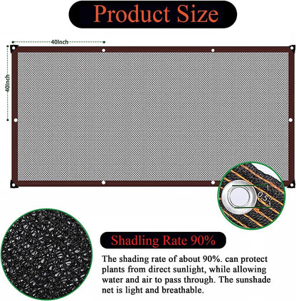 Outdoor-Ready Shade Cloth Net – UV – & Pergola for Garden Display