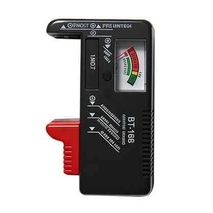 Purpose-Built Digital Battery Checker – Large LCD display shows exact