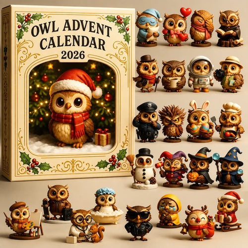 Purpose-Built Owl Advent Calendar 24 Inside for Everyday Use