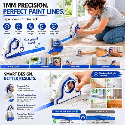 Task-Ready High-efficiency Painter – Tape Applicator for Home Upkeep