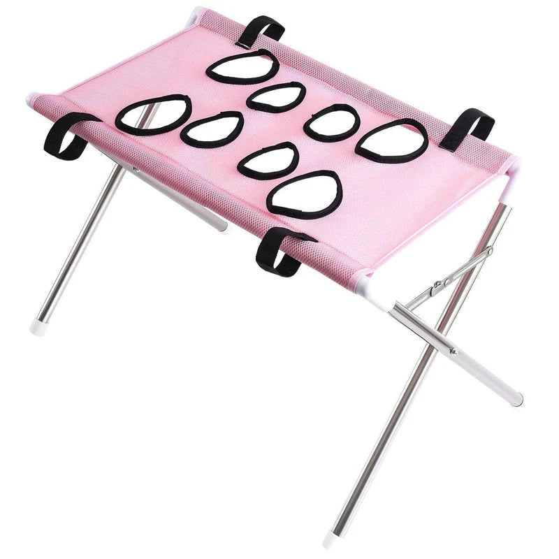 Pet-Friendly 2-in-1 Foldable Pet Grooming Bed for Daily Pet Care