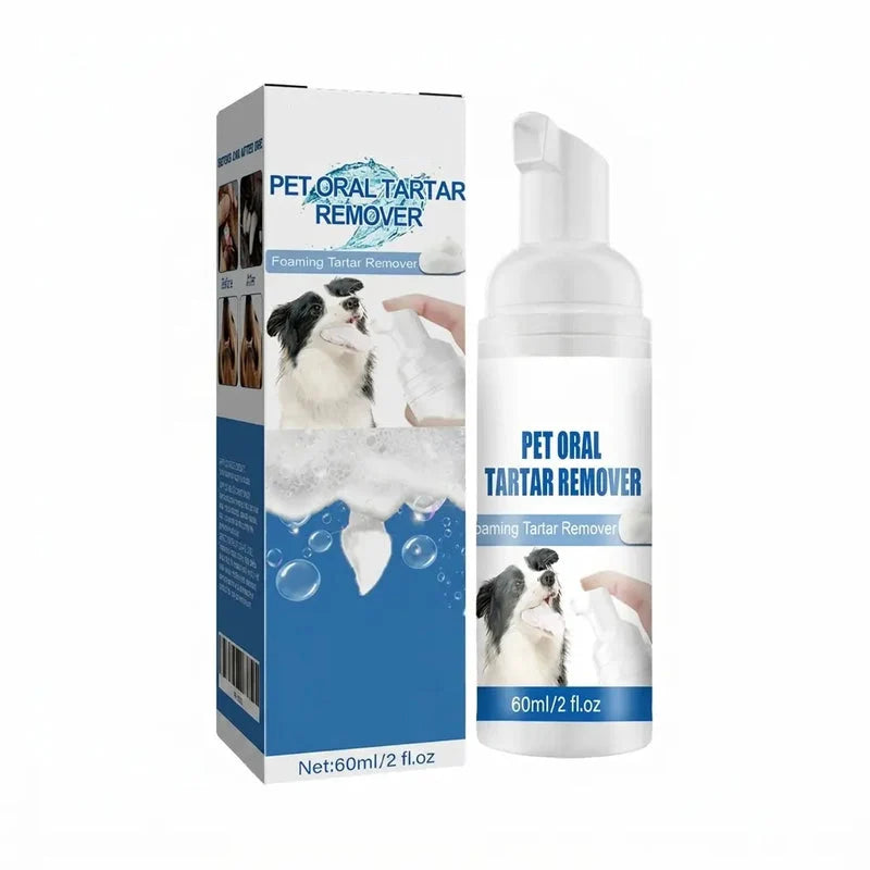 Foaming Pet Dental Cleaner for Tartar & Fresh Breath