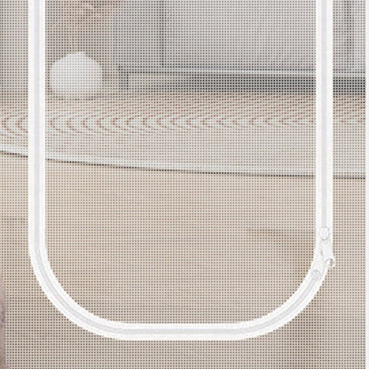 Pet-Friendly Mesh Screen Door for Daily Pet Care
