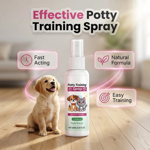 Pet-Friendly Pet Potty Training Spray for Dogs &
