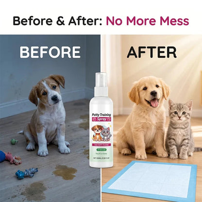 Pet-Friendly Pet Potty Training Spray for Dogs &