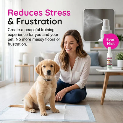 Pet-Friendly Pet Potty Training Spray for Dogs &