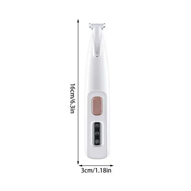 Decorative Precision Pet Trimmer – Safe Grooming for Paws, Eyes &