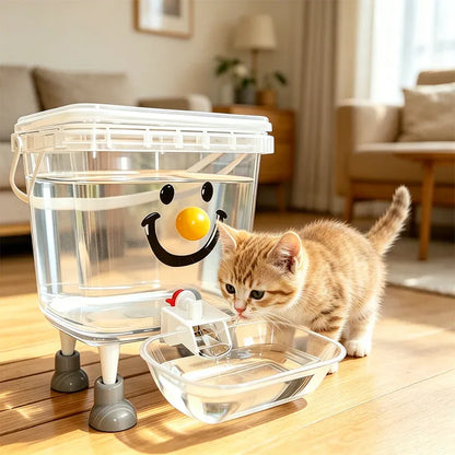 Distinctive Pet Water Dispenser with Large Capacity for Everyday Wear