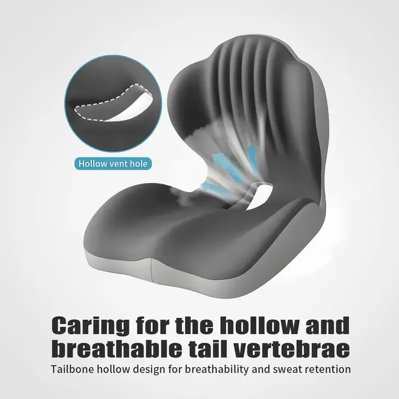 Purpose-Built Crarise™ Ergonomic – Reduces Pressure for Everyday Use