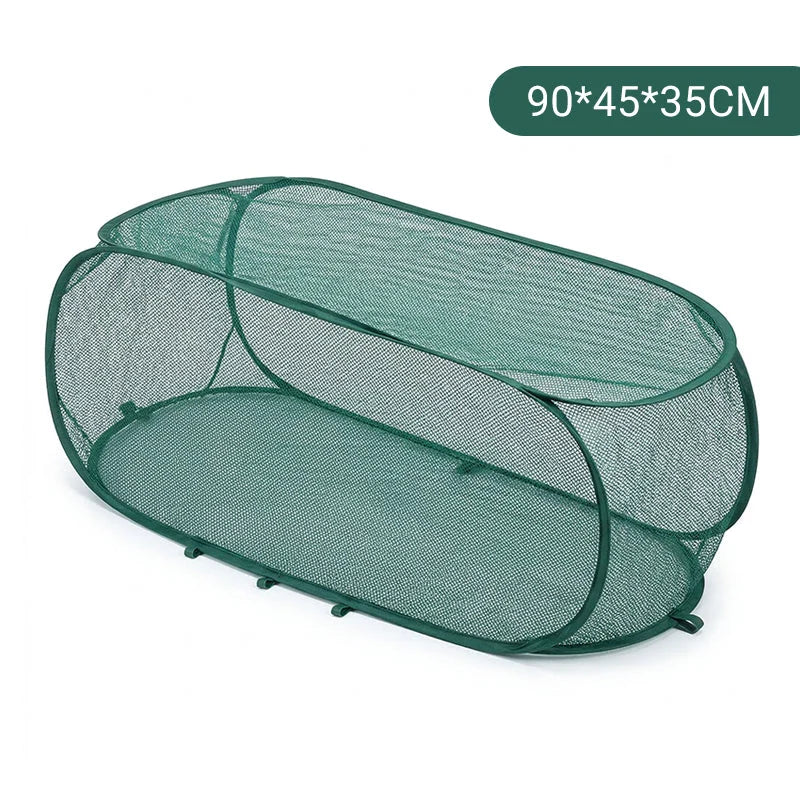 Purpose-Built Foldable Pop-Up Plant Mesh Cover – Protects Plants