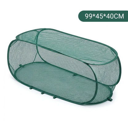 Purpose-Built Foldable Pop-Up Plant Mesh Cover – Protects Plants