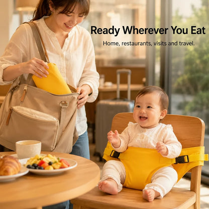 Purpose-Built Portable Baby Chair Harness Safety Belt – Foldable