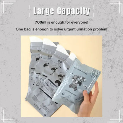 Distinctive 700ml Large Capacity Emergency Urine Bags – Portable