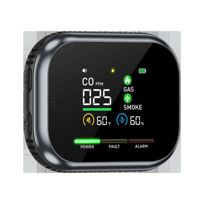 Purpose-Built Portable Multi-Gas Alarm with LCD Display & Battery