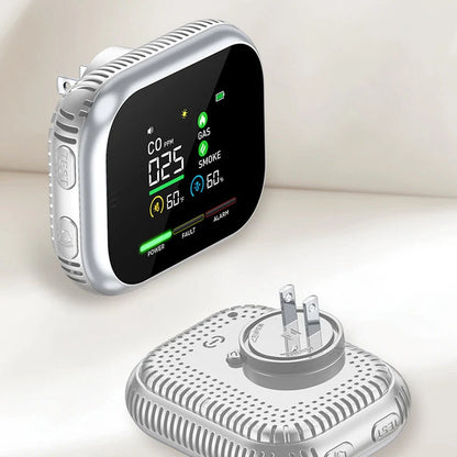 Purpose-Built Portable Multi-Gas Alarm with LCD Display & Battery