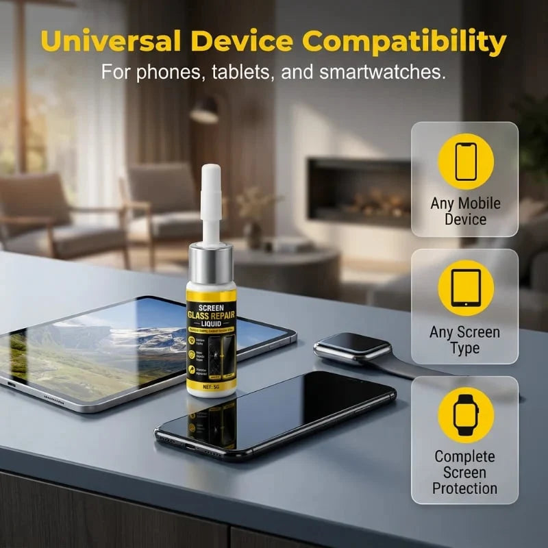 Purpose-Built Portable Screen Scratch Repair Liquid – 3ml Nano