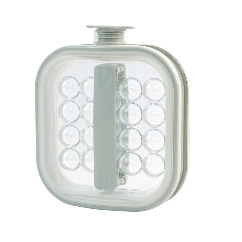 Collapsible Pull-Release Kettle Mold for Round Ice