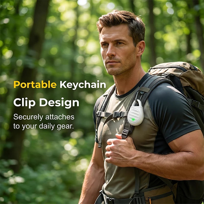 Pocket Ultrasonic Bird Repellent Keychain