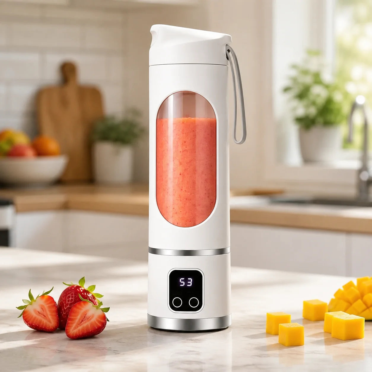 Purpose-Built 24-Hour – Portable USB Blender with LED