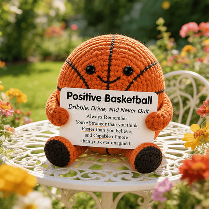 Purpose-Built Positive Soccer Buddy – Handmade Crochet Encouragement